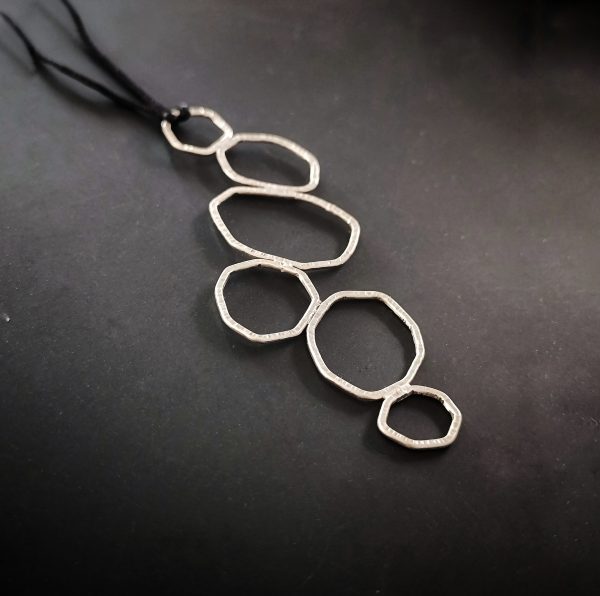 Geo-bubble necklace