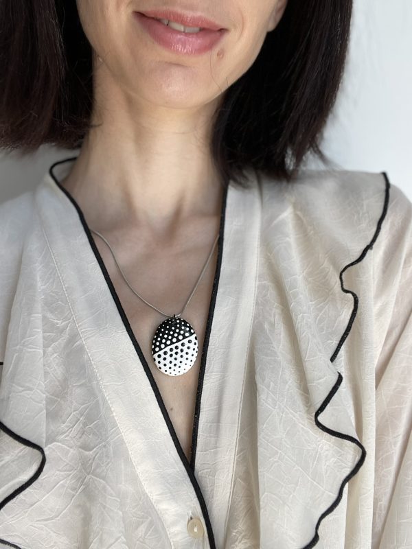 Double Sided Pebble Necklace - Image 3