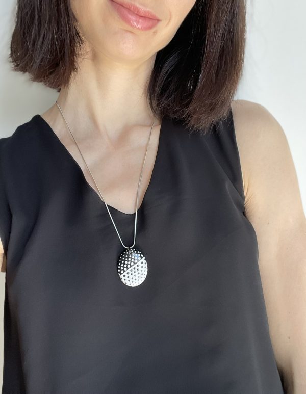 Double Sided Pebble Necklace - Image 9