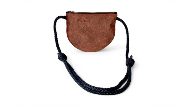 Messenger bag - Brown Marble Half-moon