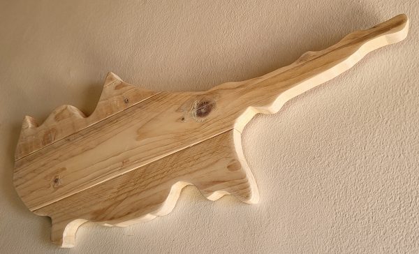 Beautiful Wooden Map of Cyprus - Image 9