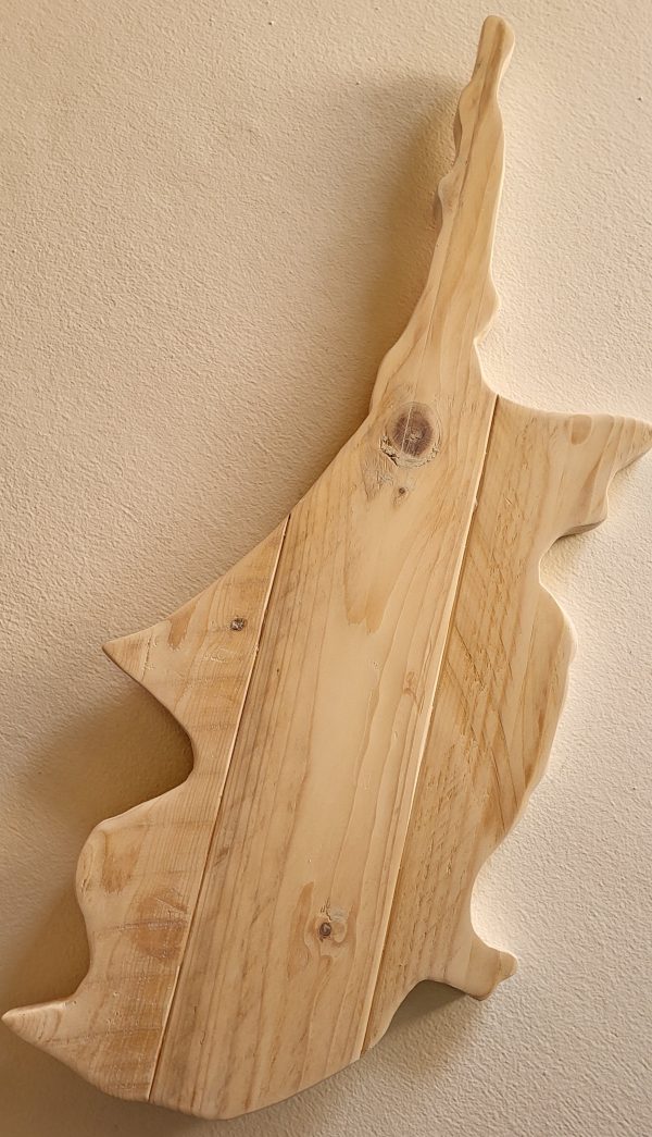 Beautiful Wooden Map of Cyprus - Image 8