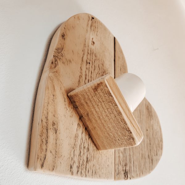 Wooden Heart Shaped Shelf - Image 4