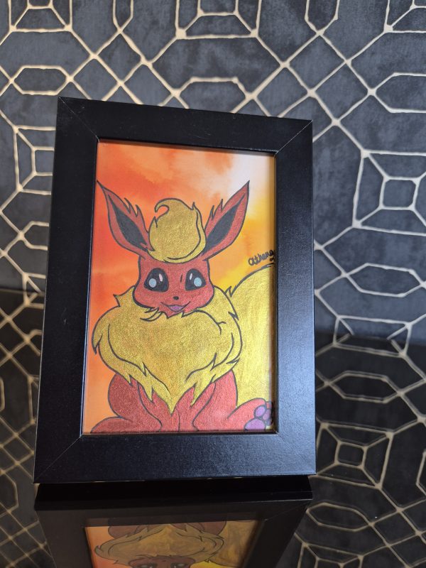 Flareon Original, One-of-a-kind Artwork