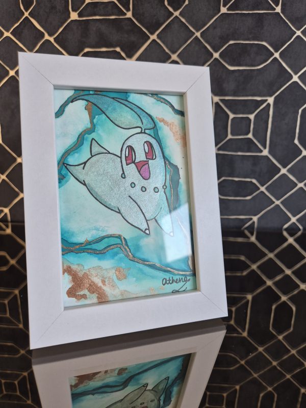 Chikorita Pokemon Shiny Artwork - Image 2