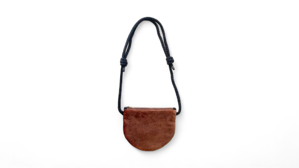 Messenger bag - Brown Marble Half-moon - Image 3