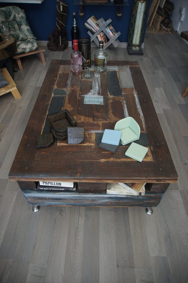 Handmade, quality, unique Euro pallet coffee table - Image 10