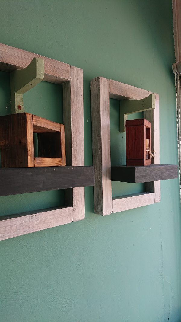 Art wall shelves (pair) - Image 7