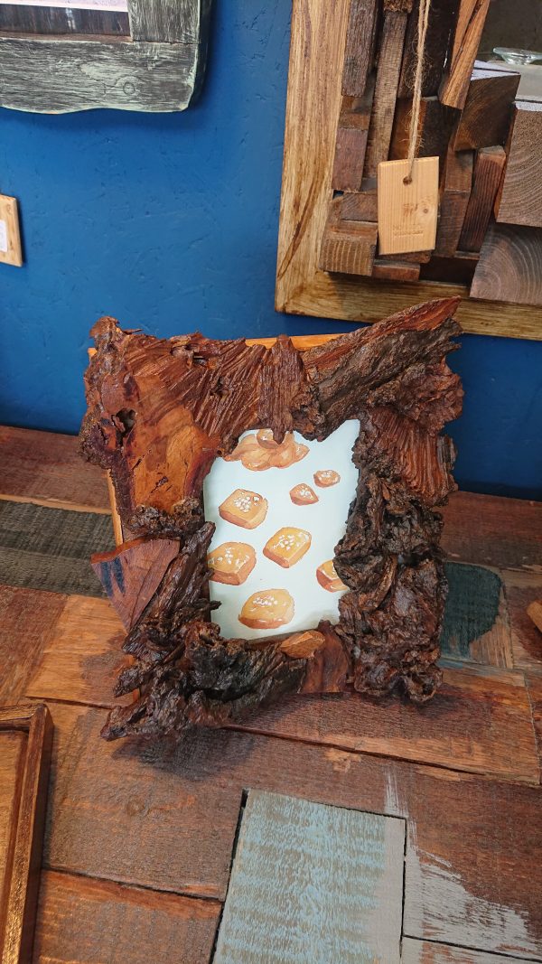 Recrafted, olive branch offcut photo frame - Image 8