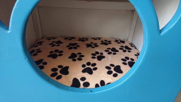 Repurposed bedside drawers cabinet pet bed - Image 4