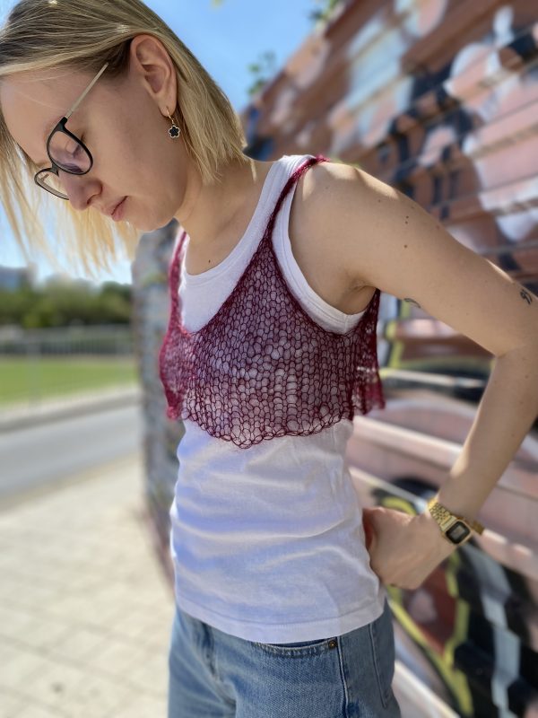 Mohair crop top - Image 3
