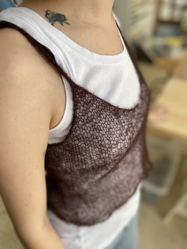 Mohair crop top - Image 2