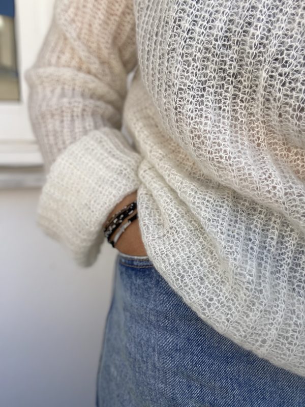 Mohair Raglan-sleeve Jumper