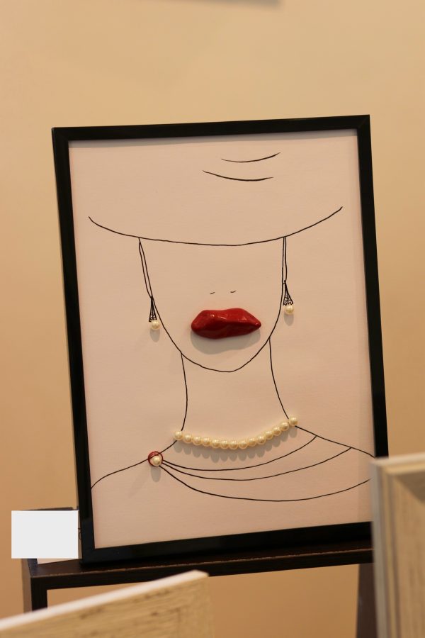 Framed Pebble Picture "She..." - Image 5