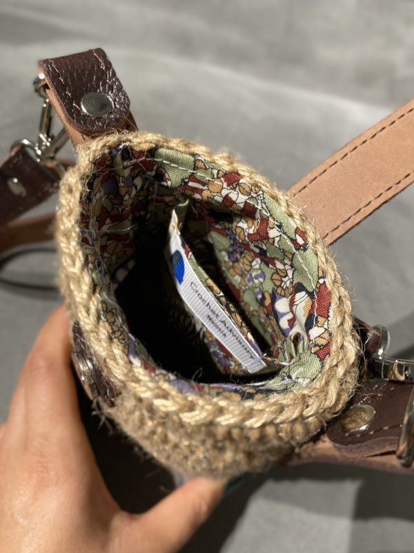 Jute mini crossbody bag - Image 5