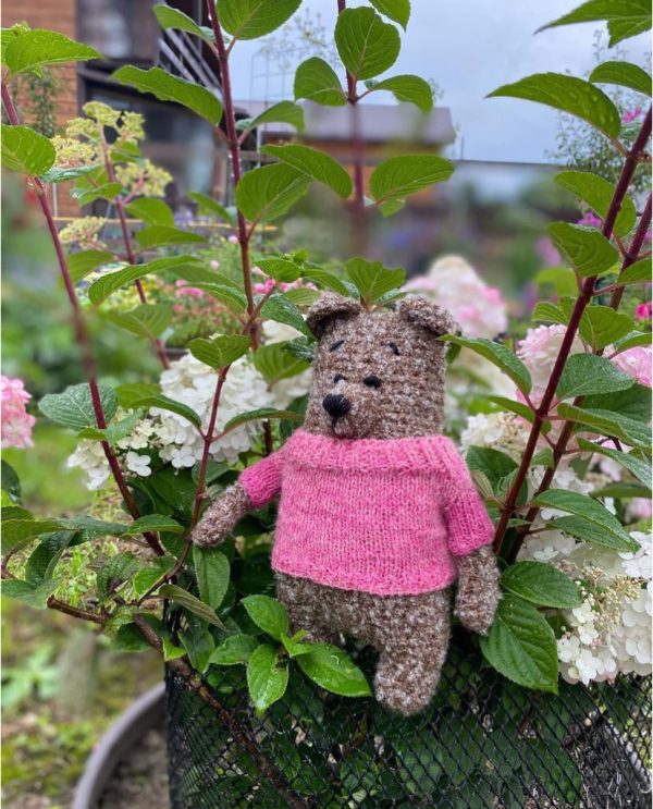 Teddy Bear in sweater - Image 2