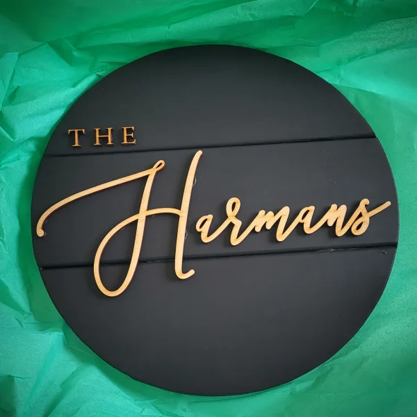 One of a Kind Personalised Signage