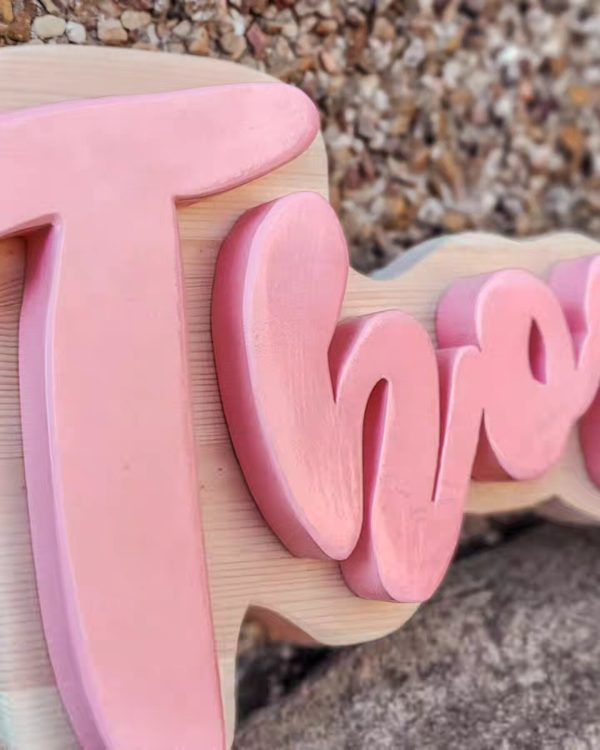 Mounted Personalised Name Sign - Image 5