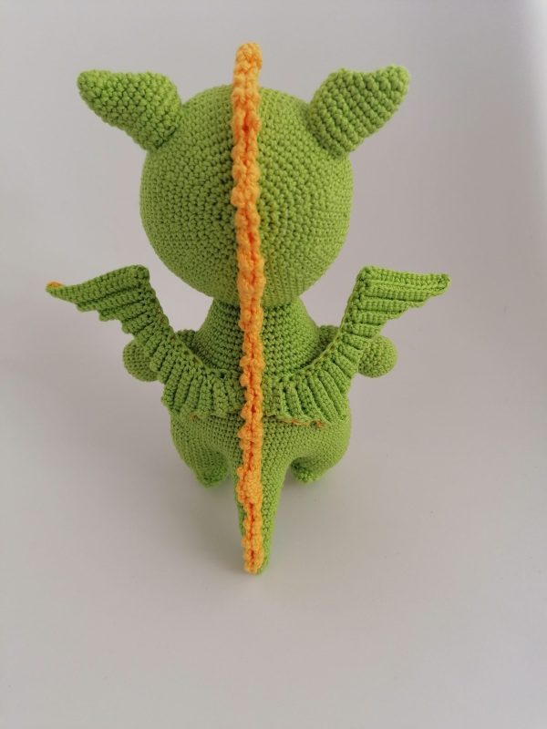 Charming crocheted handmade toy Baby Dragon - Image 4