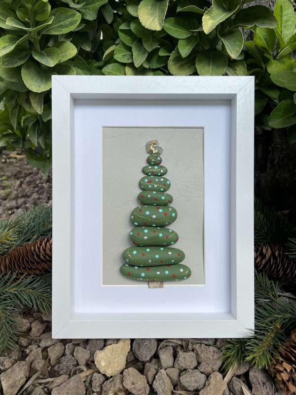 Christmas Themed Pebble Frame (Preorder) - Image 13