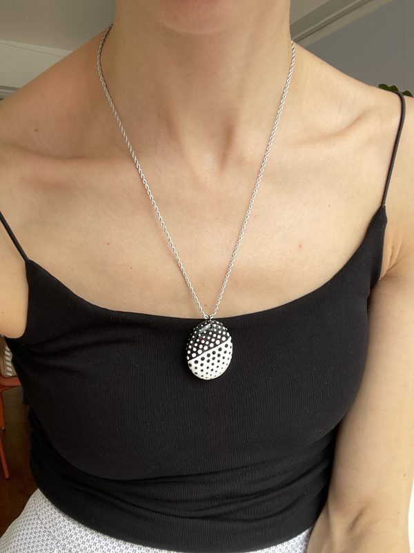 Double Sided Pebble Necklace - Image 5