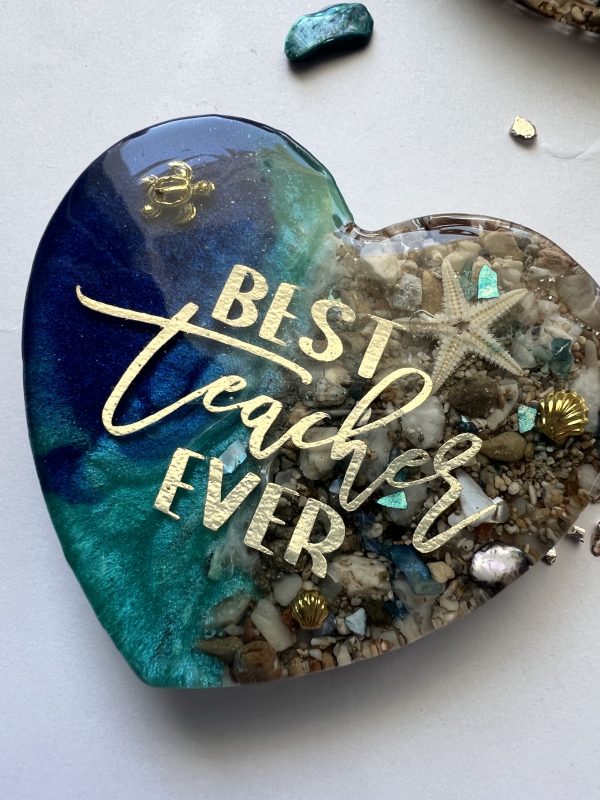 Best teacher ever magnet. Ocean inspired Teacher gift. - Image 4