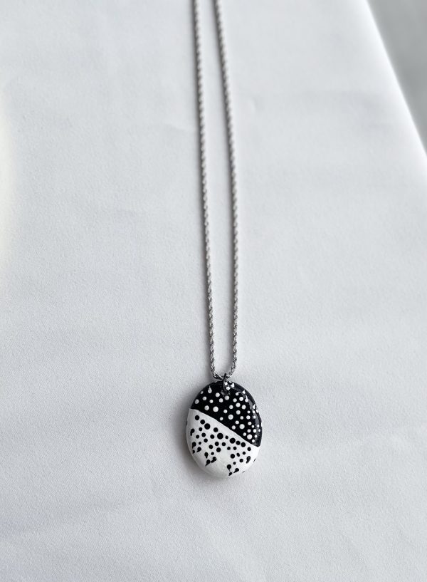 Double Sided Pebble Necklace - Image 2