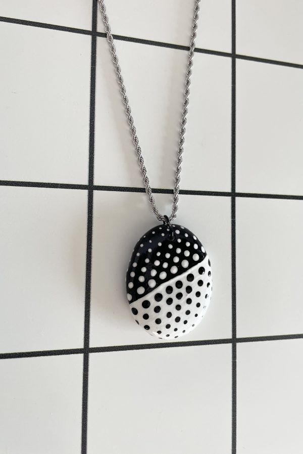 Double Sided Pebble Necklace - Image 6
