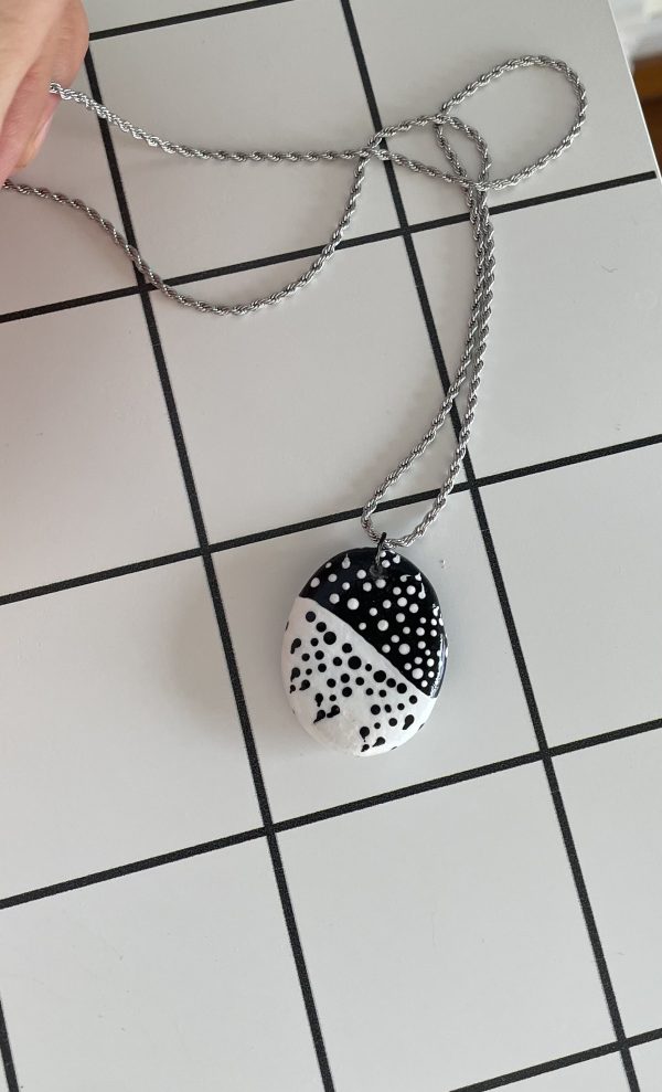 Double Sided Pebble Necklace - Image 7