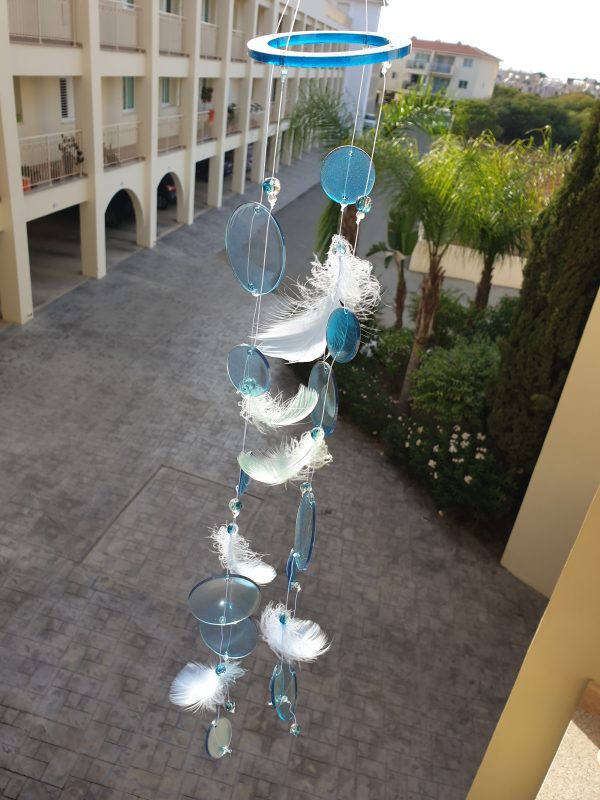 Blue Feather Chime - Image 3