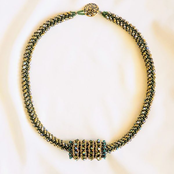 Beaded Necklace with Slider "Carousel" - Image 3