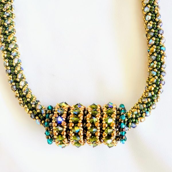 Beaded Necklace with Slider "Carousel" - Image 2