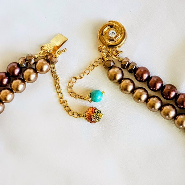 Gemstone Necklace "Lunar Charm" - Image 4