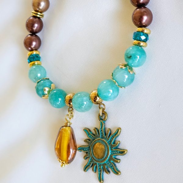 Gemstone Bracelet "Lunar Charm" - Image 2