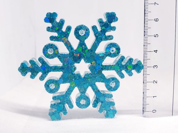 Christmas Ornaments Set 3 pcs - Turquoise Color - Image 3