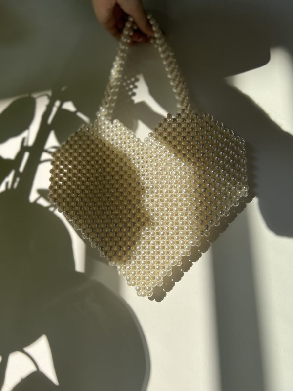 Eros Pearl Heart Handbag - Image 2
