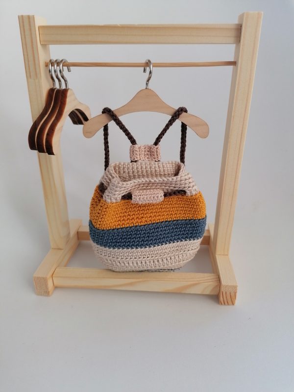 Handmade crocheted winter outfit for Doll Mari - Image 5