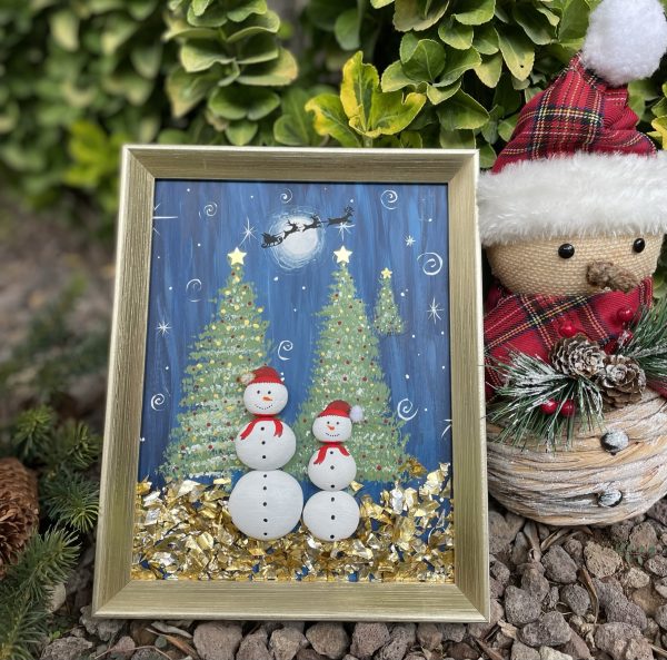 Pebble Art ''Baby, It's Cold Outside...'' - Image 10