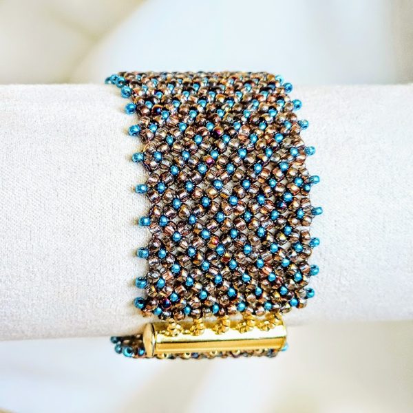 Beaded Bracelet "Chenille"