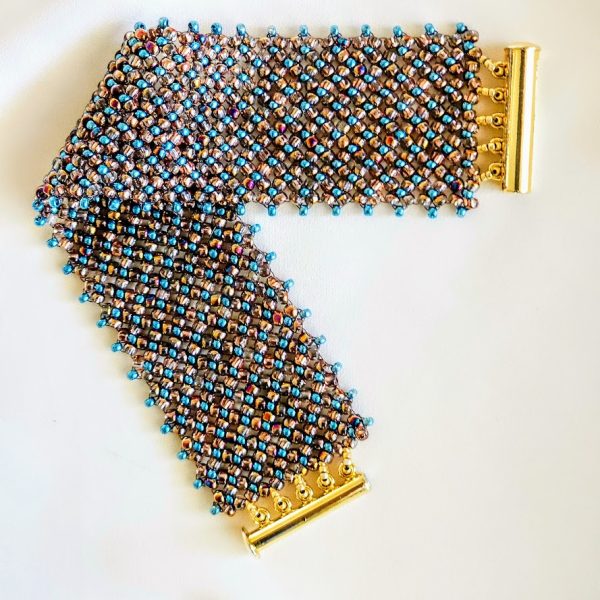 Beaded Bracelet "Chenille" - Image 2