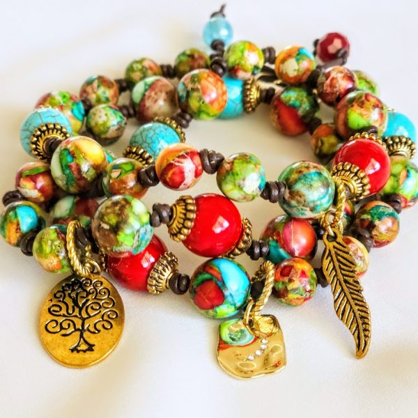Gemstone Bracelet "Wrap Me"