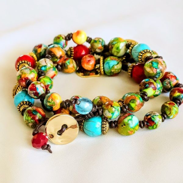 Gemstone Bracelet "Wrap Me" - Image 2