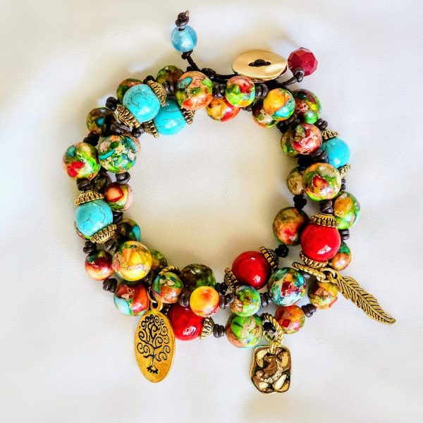 Gemstone Bracelet "Wrap Me" - Image 3