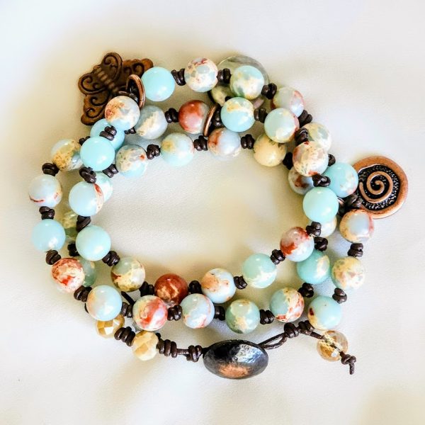 Gemstone Bracelet "Wrap Me" 2 - Image 3