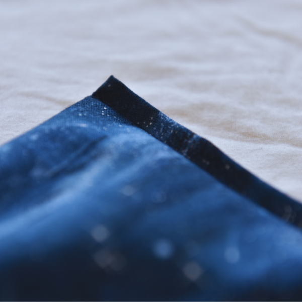 yogion Lavender eye pillow Blue sky Moon detail
