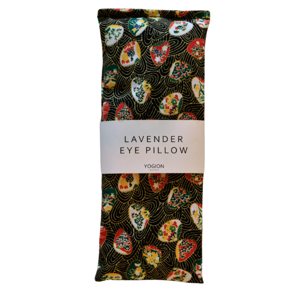 yogion Lavender eye pillow Japanese triangles