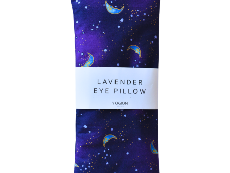 yogion Lavender eye pillow Purple Golden moon