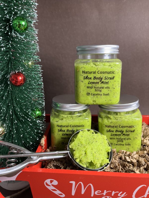 Shea Body Scrub LEMON Mint