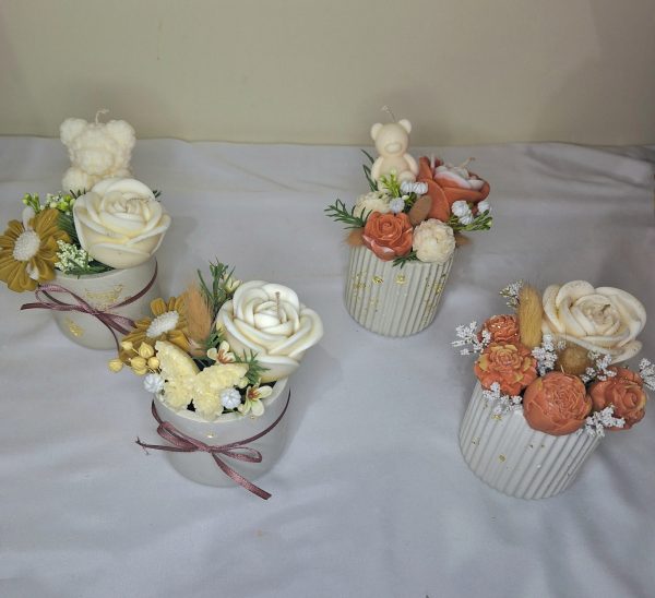 Candles mini flowers box💐 - Image 2