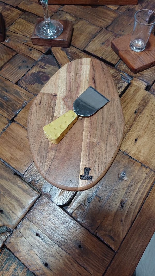 Multi-wood serving board/platter